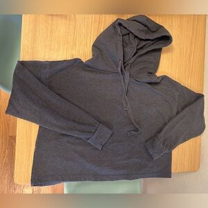Z by Zella Women’s Charcoal Cropped Hoodie